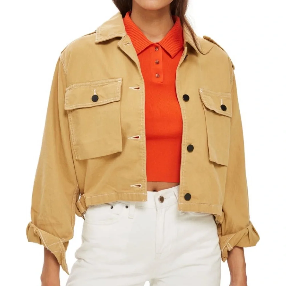 Topshop Topstitch Shacket
